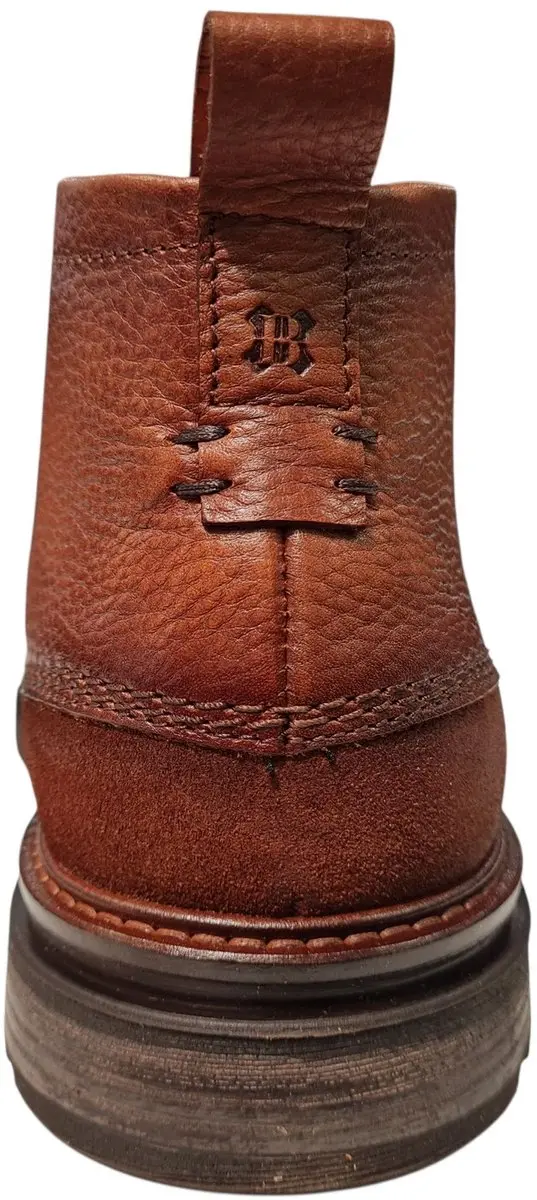 Berkelmans Levin Cognac Veterschoenen Heren - Cognac - 42 - afbeelding 3 van 4