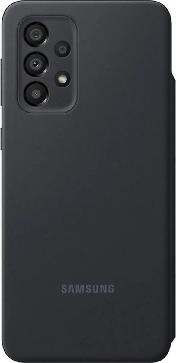 Samsung Galaxy A33 5G S-View Wallet Case - Zwart