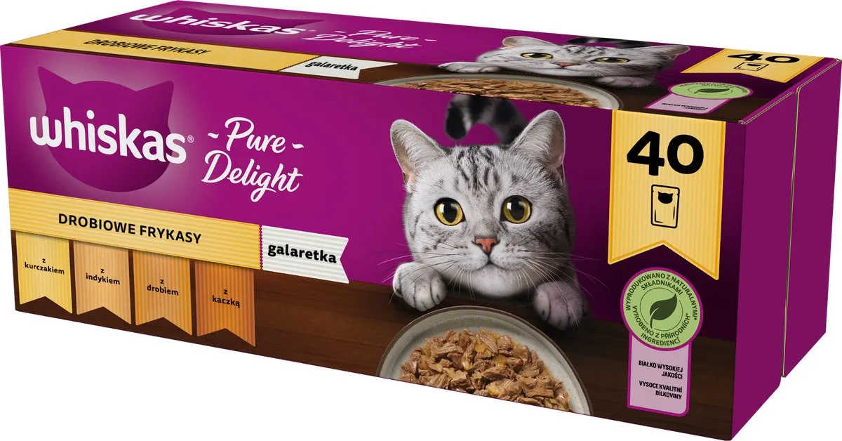 Whiskas Drobiowe Frykasy Voor Volwassen Katten