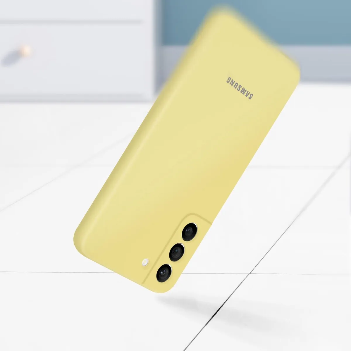 Samsung Siliconen Hoesje Galaxy S22 Plus - Geel EF-PS906TYEGWW