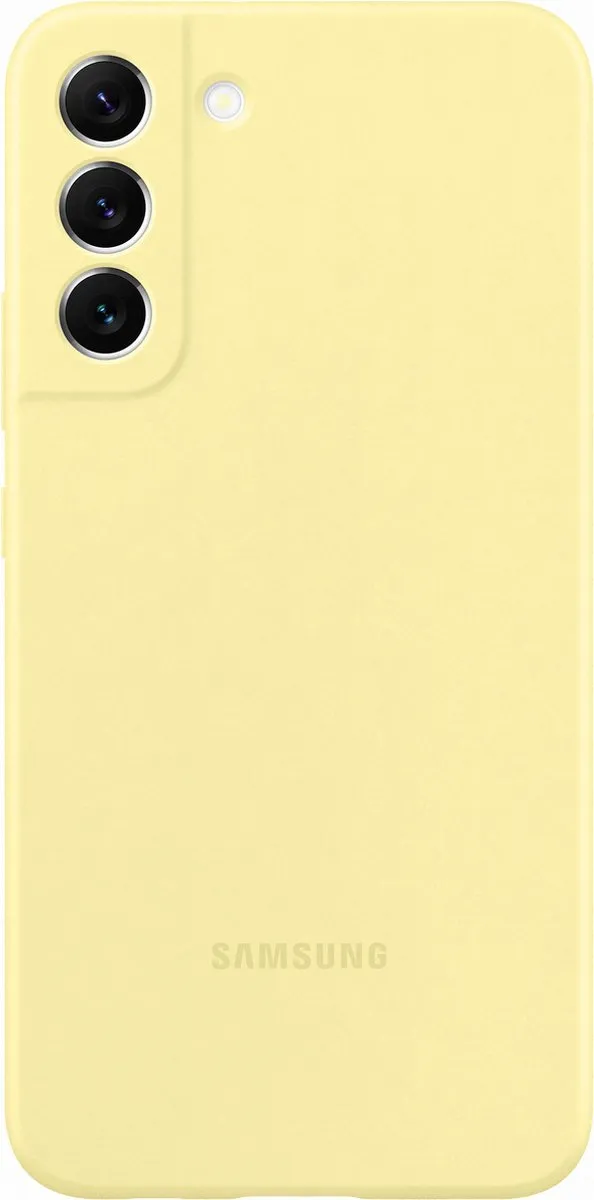 Samsung Siliconen Hoesje Galaxy S22 Plus - Geel EF-PS906TYEGWW