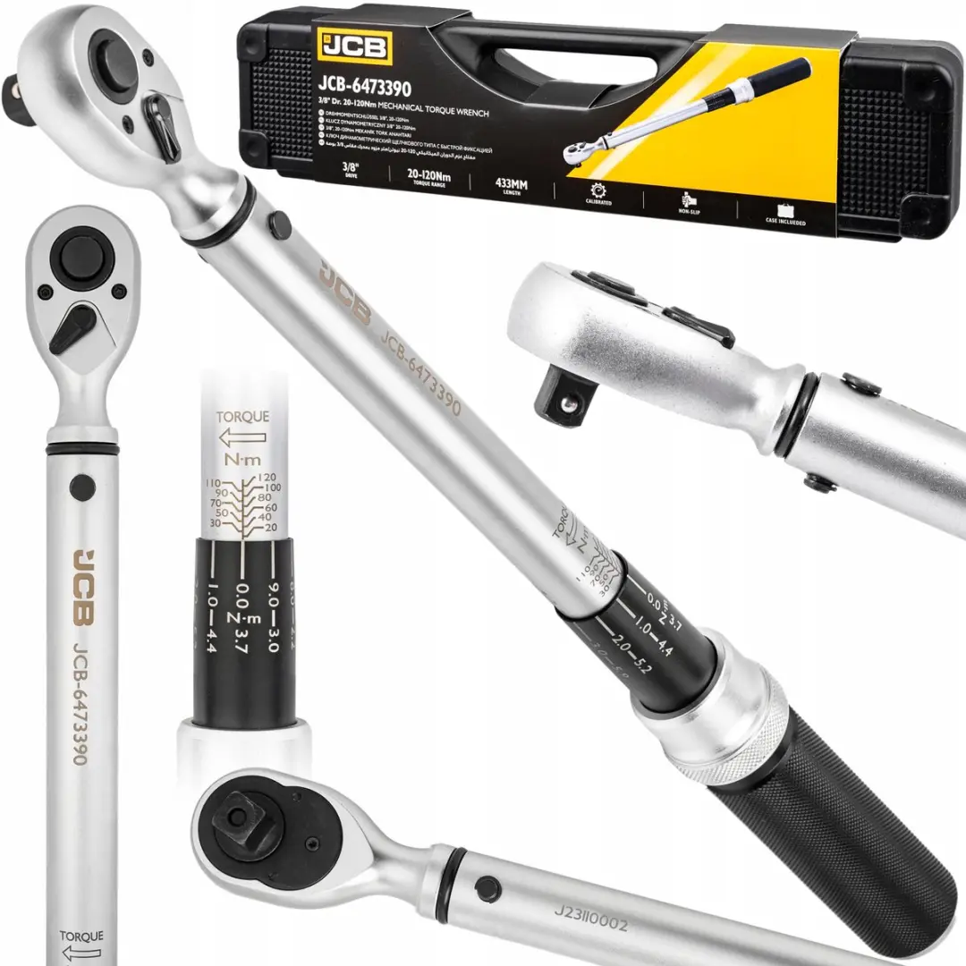 JCB Serie Draaimomentsleutel 120Nm