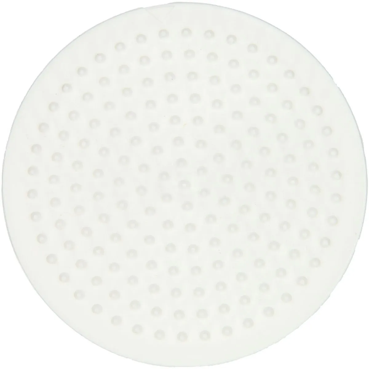 Hama Strijkkralen Grondplaat Rond Klein - Wit