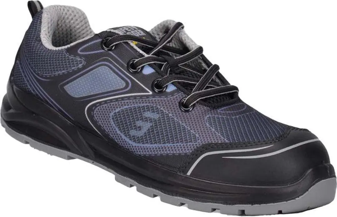 Safety Jogger Cador S1P Veiligheidsschoen SlipvastSRC-ESD Lichtgrijs - Maat 43 - afbeelding 3 van 4