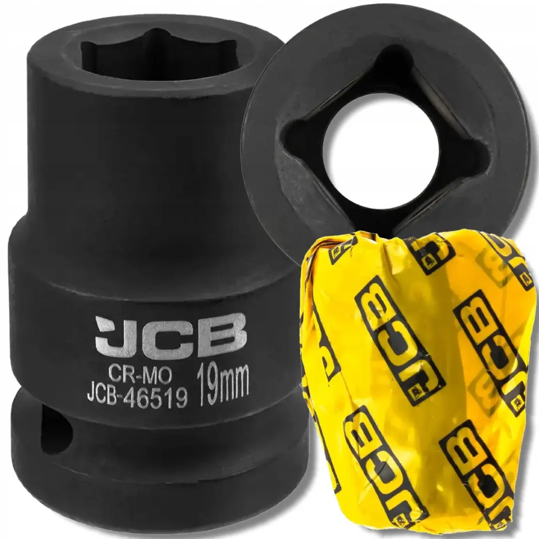 JCB Slagdoppen 3/4" 19mm 6-kant Cr-Mo Dop