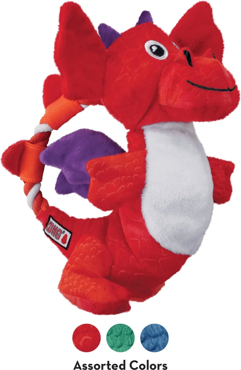 KONG Dragon Knots M/L - Blauw/Rood/Groen
