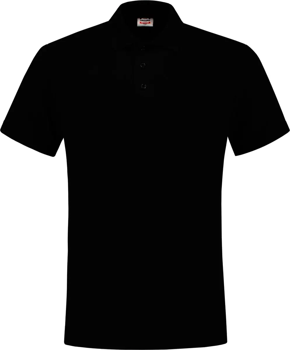 Tricorp Poloshirt 201003 Zwart XS