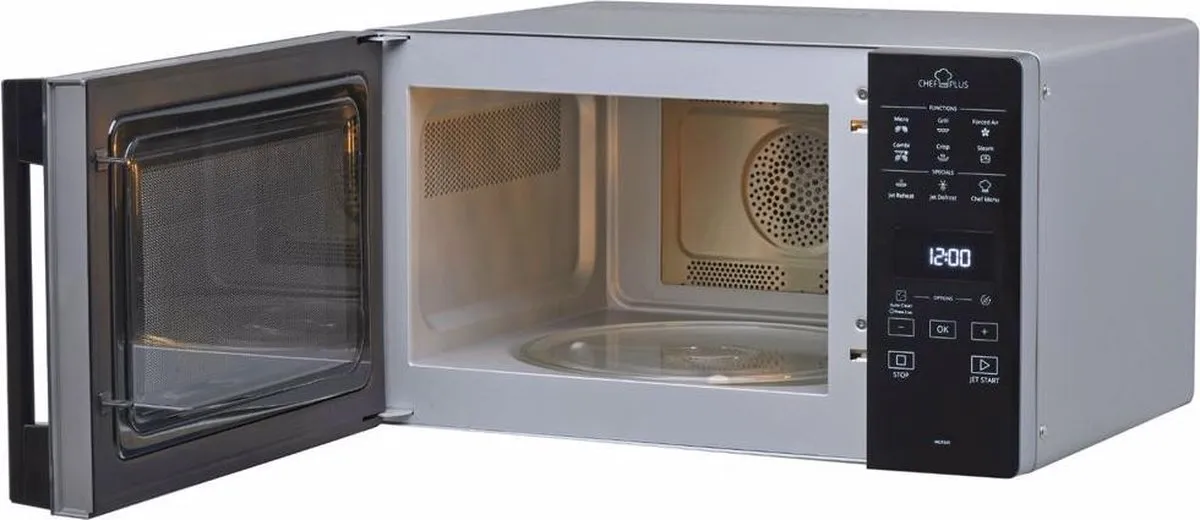 Whirlpool MCP 349 SL Combi-magnetron 800W - Zilver