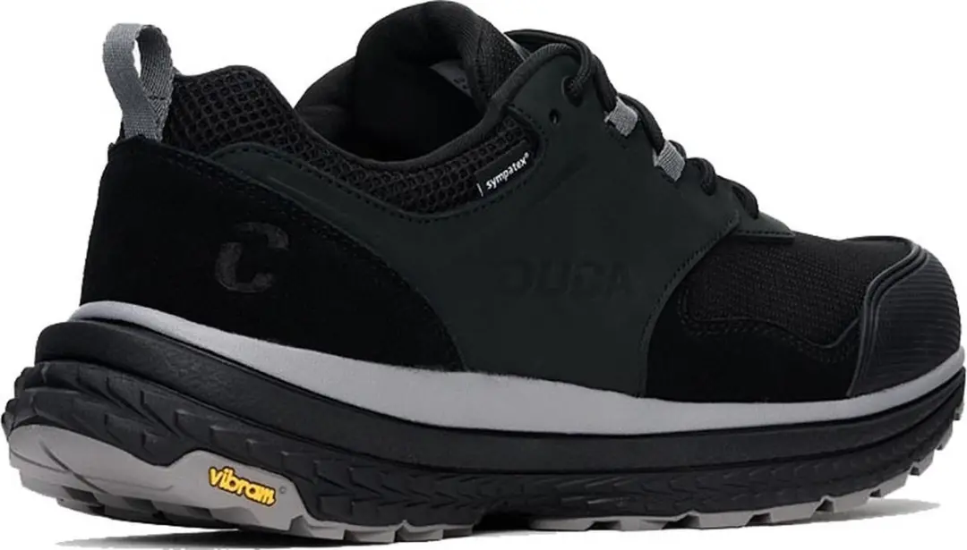 Duca Walking Cisomo Low Wandelschoenen Heren - Zwart - afbeelding 4 van 6