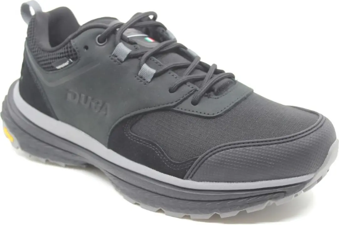 Duca Walking Cisomo Low Wandelschoenen Heren - Zwart - afbeelding 2 van 6