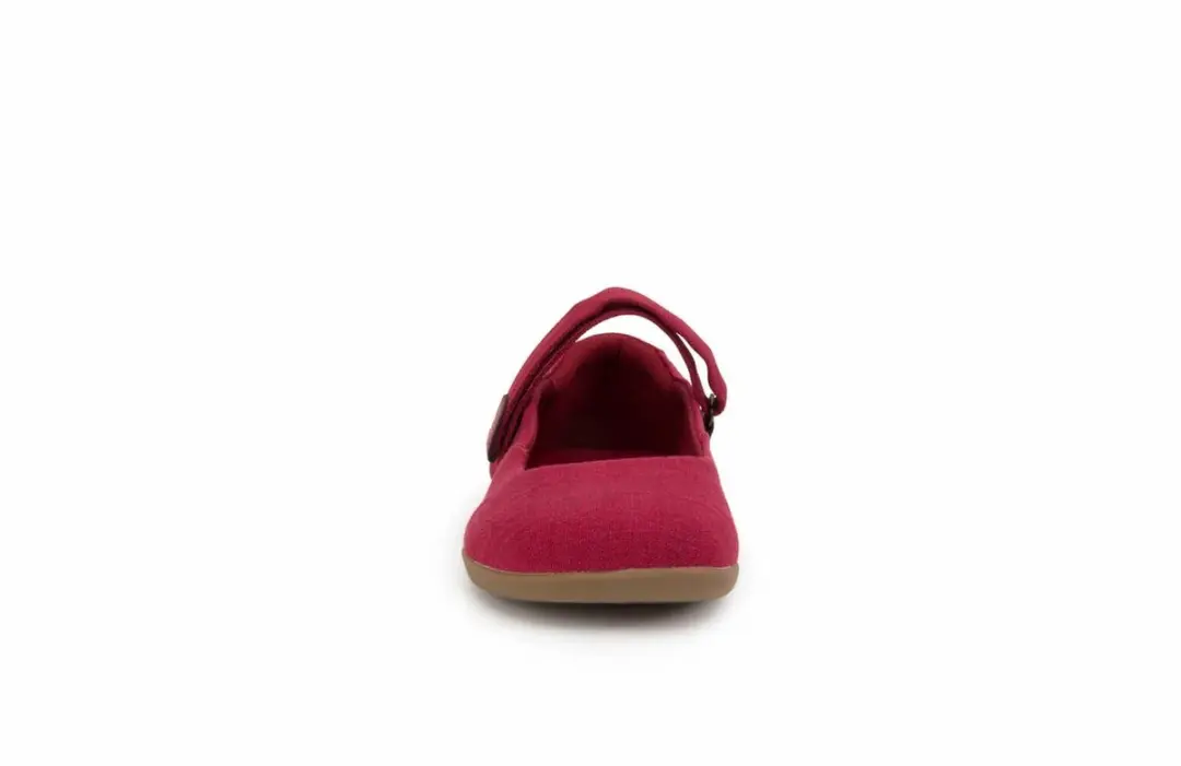Xero Shoes Cassie Hemp Dames ballerina's - Rood - afbeelding 3 van 6