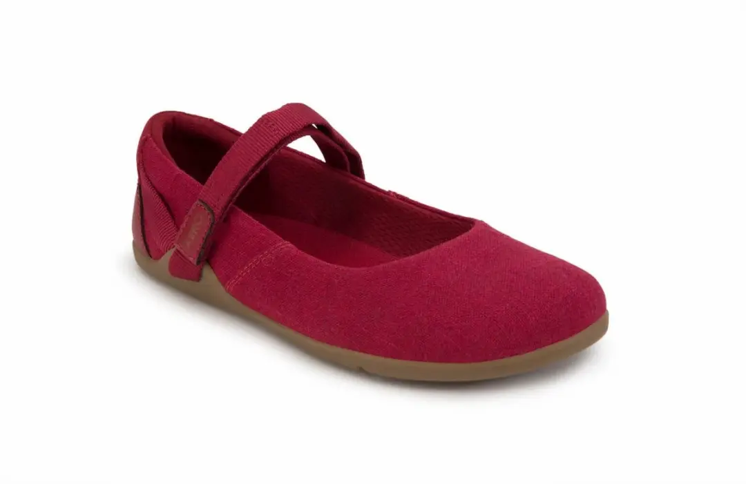 Xero Shoes Cassie Hemp Dames ballerina's - Rood - afbeelding 4 van 6