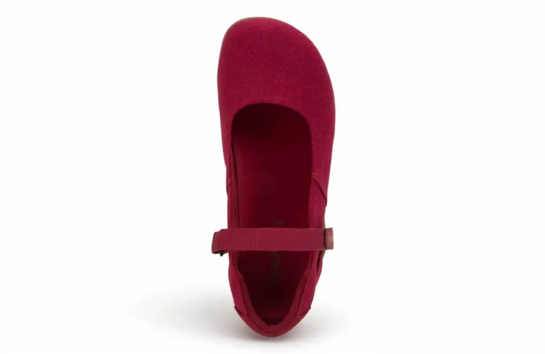 Xero Shoes Cassie Hemp Dames ballerina's - Rood - afbeelding 5 van 6
