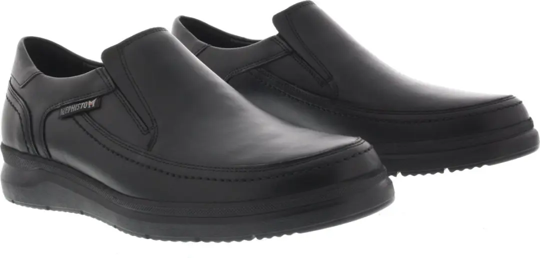 Mephisto ANDY RANDY - Volwassenen Instappers - Kleur: Zwart - afbeelding 3 van 6