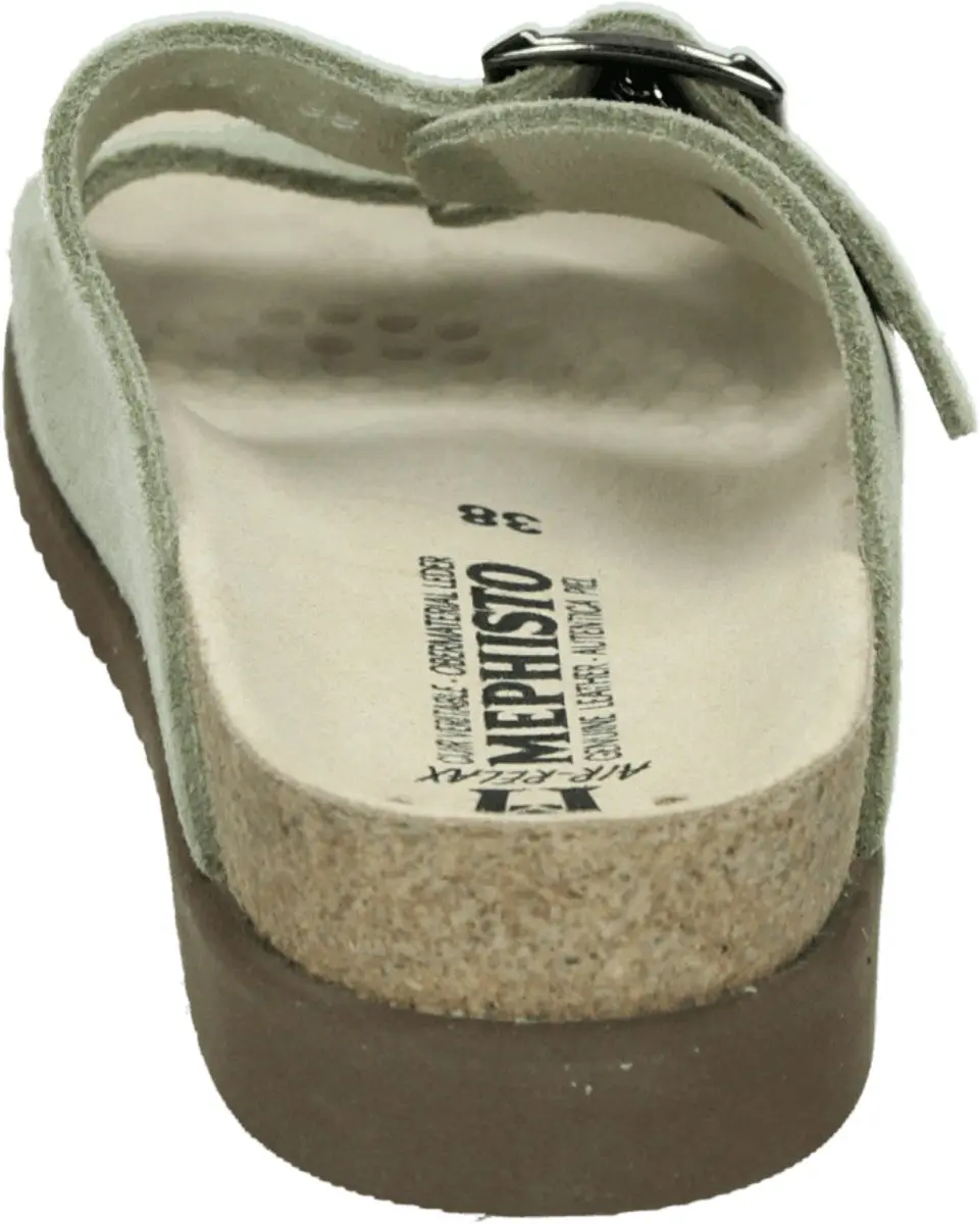 Mephisto - HESTER SANDVEL - Dames slippers - Kleur: Groen - Maat: 41 - afbeelding 6 van 6