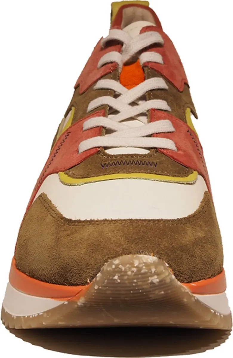 Mephisto Mobils Sneaker Janel Lichen Groen Roze Combi - afbeelding 3 van 6