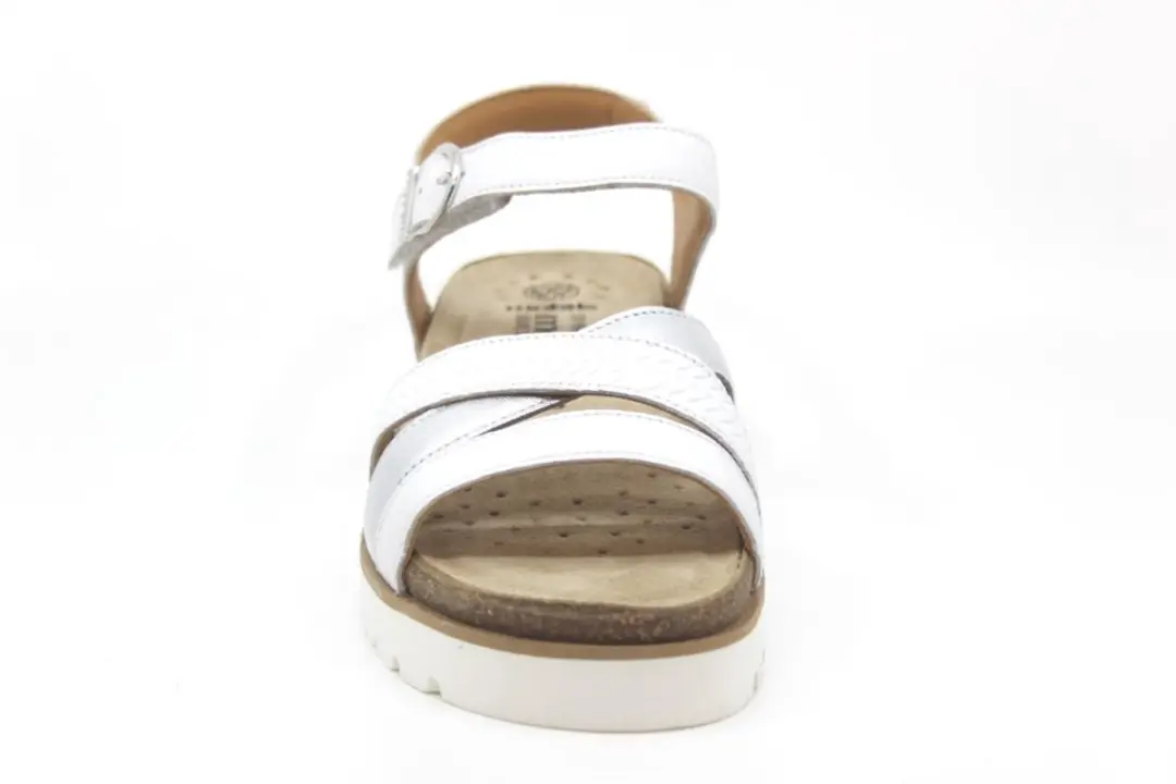 Mephisto Thina Leren Dames Sandalen - Wit - 40 - afbeelding 6 van 6
