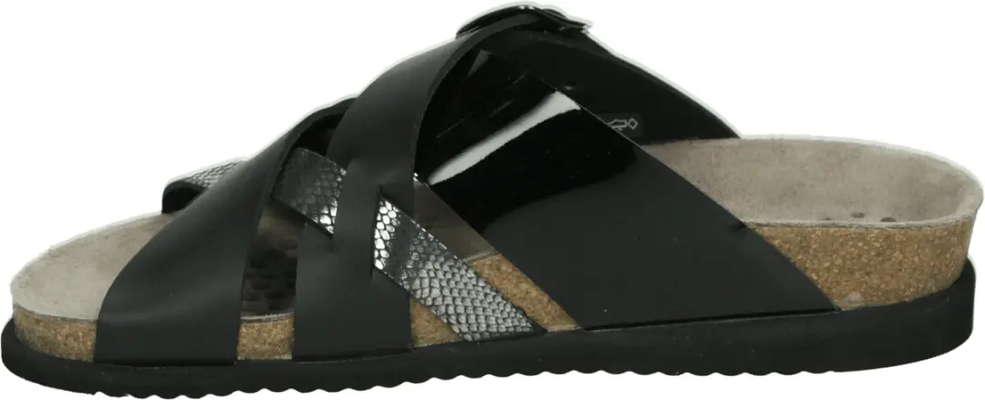 mephisto - HIDA - Dames slippers - Kleur: Zwart - Maat: 39 - afbeelding 3 van 4