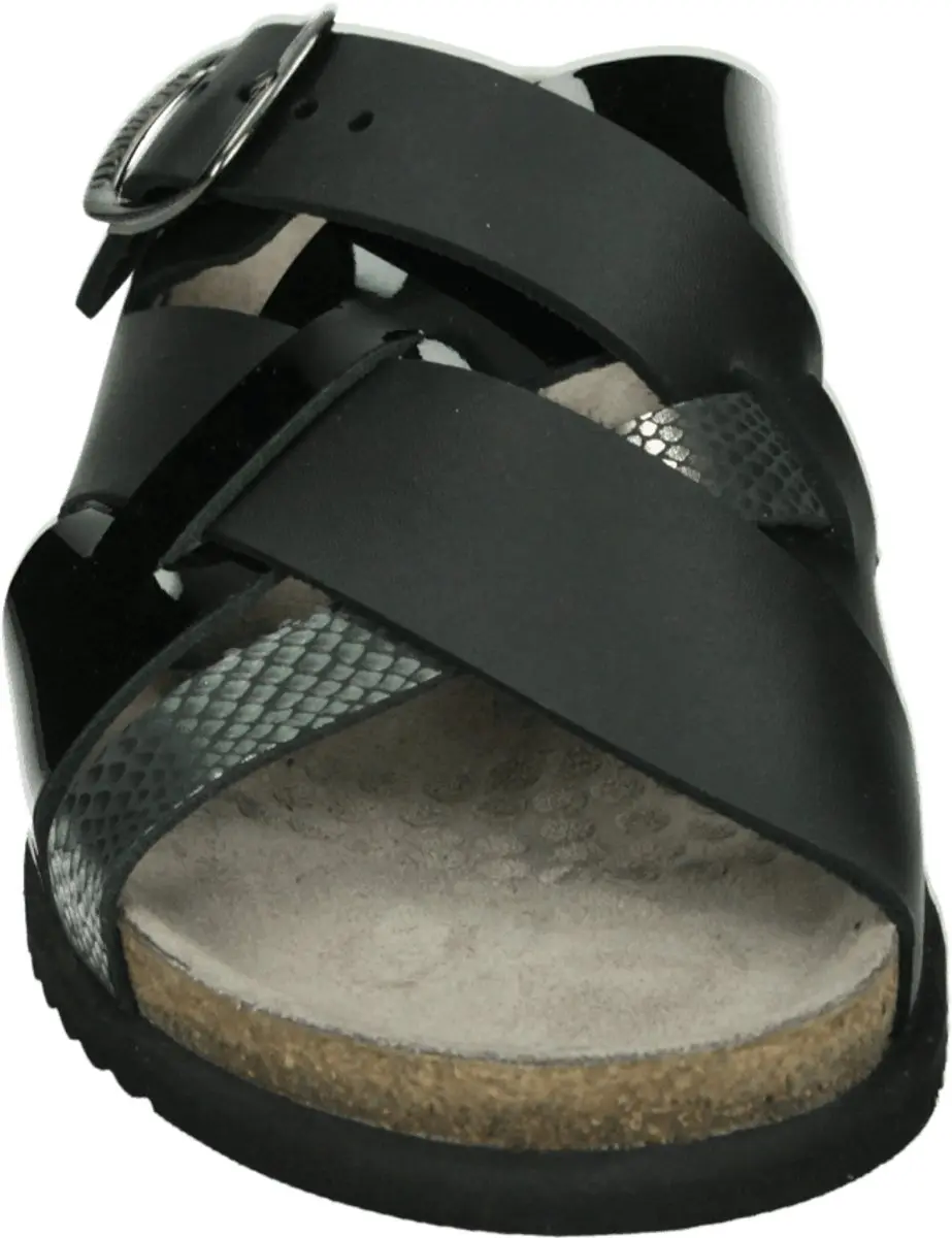 mephisto - HIDA - Dames slippers - Kleur: Zwart - Maat: 39 - afbeelding 4 van 4