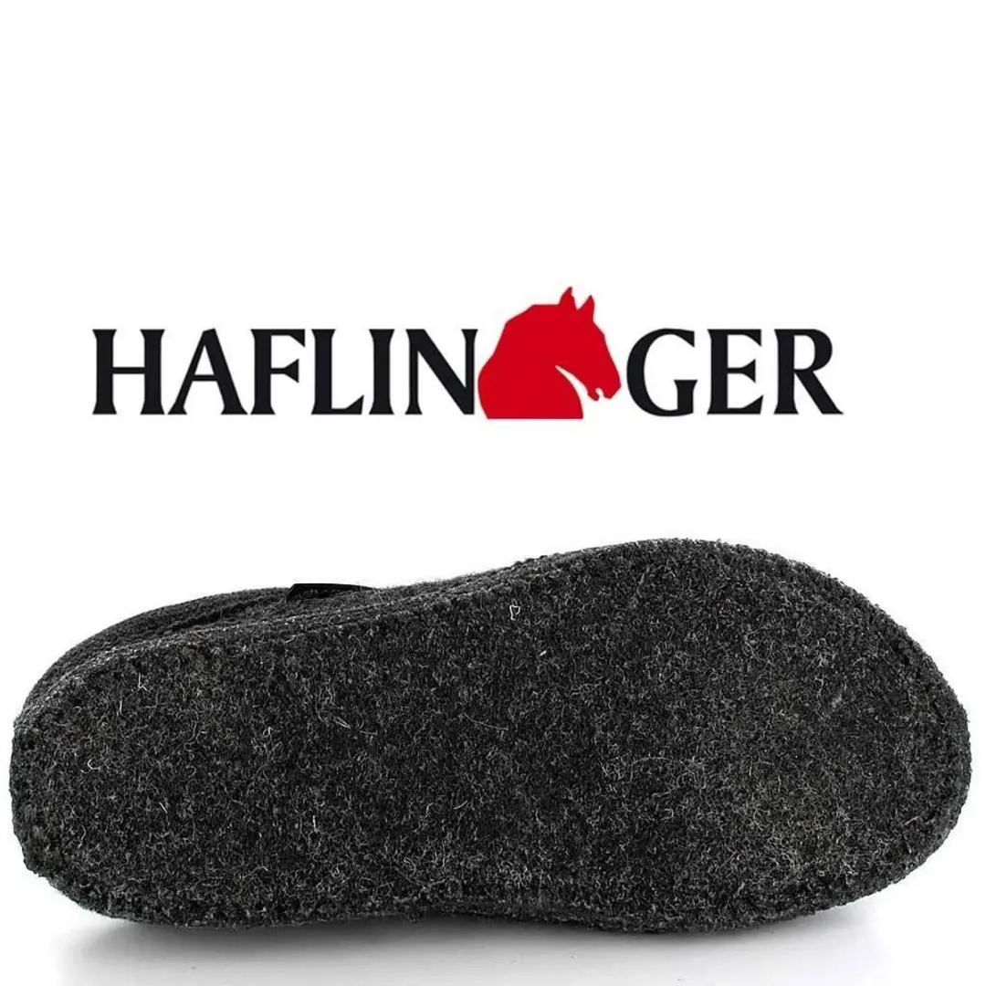 Haflinger Alaska Graphit Pantoffels Uniseks - Maat 43 - afbeelding 6 van 6