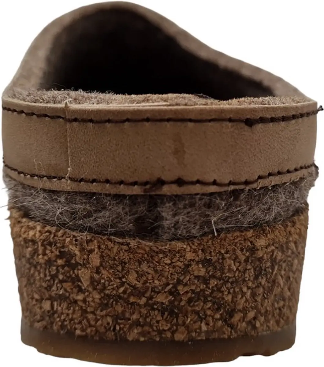 Haflinger Grizzly Torben - Pantoffels Dames - Pantoffels Heren - Turf - Maat 37 - afbeelding 3 van 6