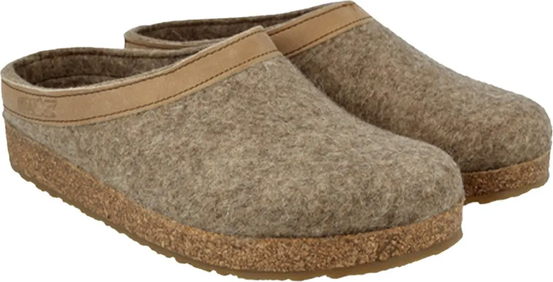 Haflinger Grizzly Torben - Pantoffels Dames - Pantoffels Heren - Turf - Maat 37 - afbeelding 5 van 6