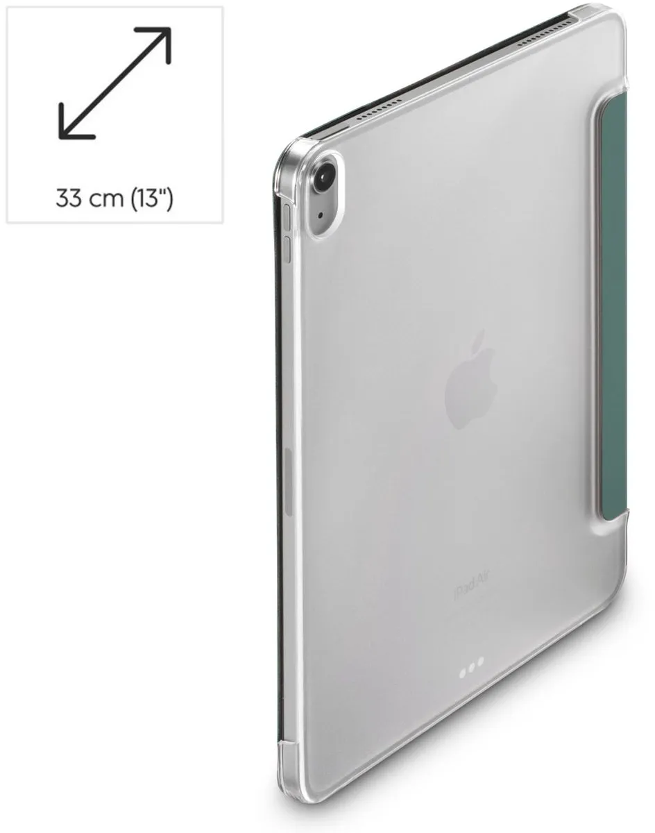 Hama Tablethoes iPad Air 13 Fold Clear - Groen