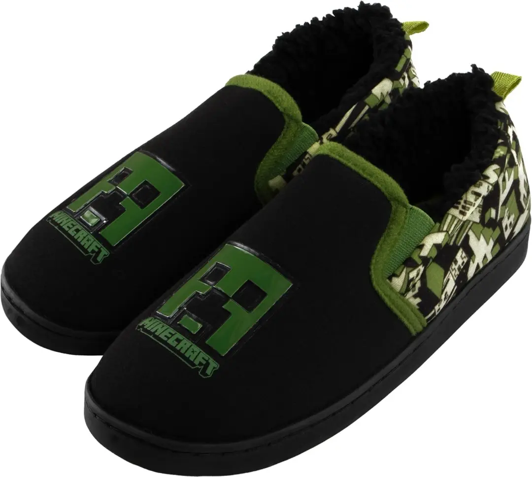 Minecraft Creeper Pantoffels Jongens