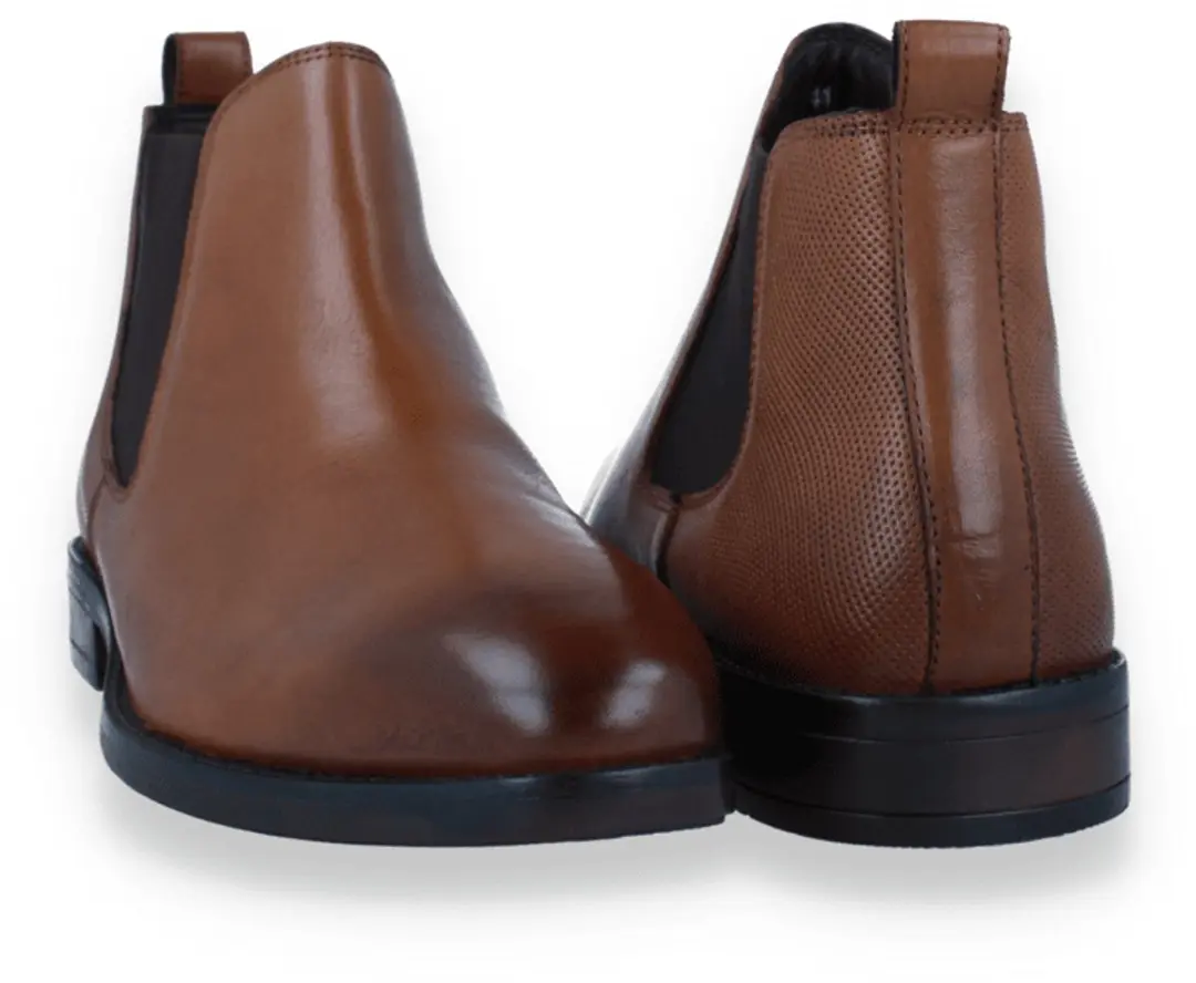 Cafe Moda Heren Chelsea Boots | Bruin | Maat: 46