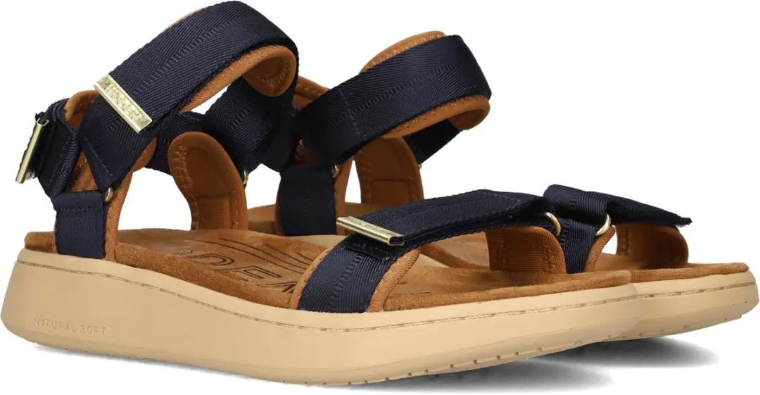 Woden Line WL926 Sandalen - Dames - Blauw - Maat 42 - afbeelding 2 van 6