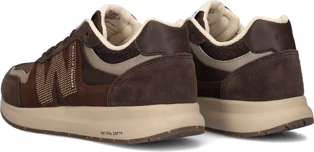 Woden Rigmor Heritage Sneakers - Bruin - Maat 41 - afbeelding 4 van 6