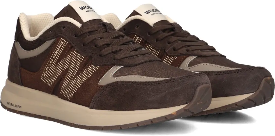 Woden Rigmor Heritage Sneakers - Bruin - Maat 41 - afbeelding 2 van 6
