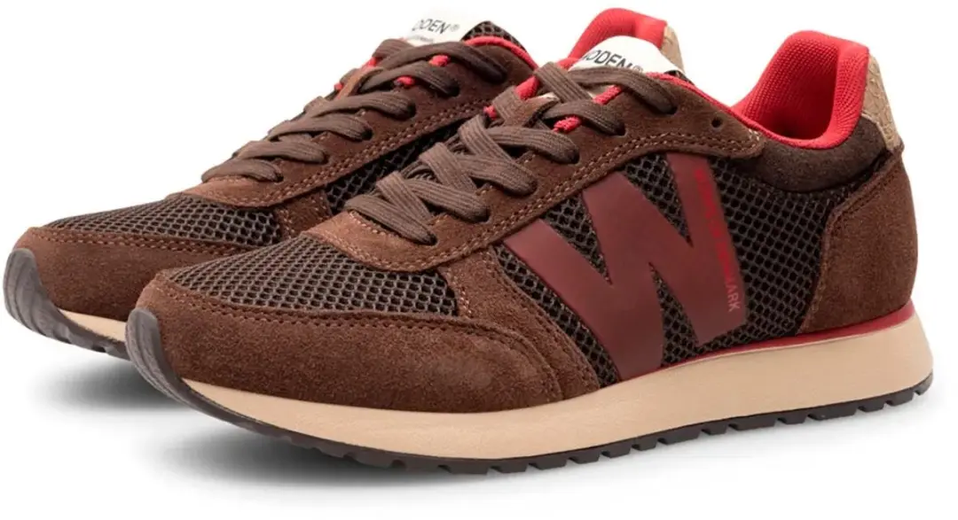 Woden Ronja Icon Sneakers - Dames - Bruin - Maat 39 - afbeelding 3 van 6