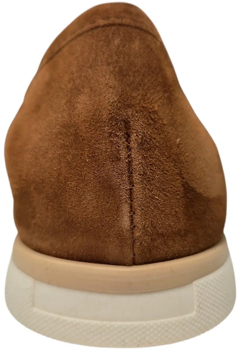 Gianluca Pisati Letizia Camoscio Legno Instappers Bruin Suede dames - Bruin - 41 - afbeelding 3 van 4