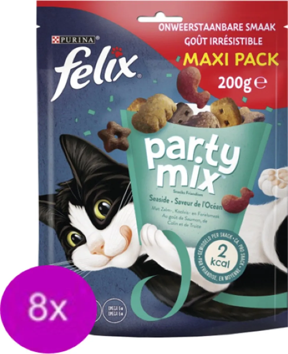 Felix Party Mix Seaside Kattensnacks