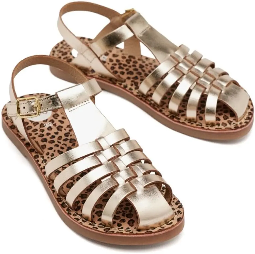 GIOSEPPO Meisjes Sandalen Auburn Platina Leer