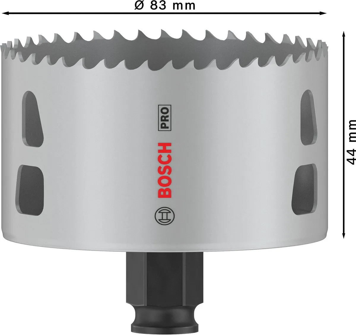 Bosch Professional Multi Materiaal PC Plus Gatenzaag 83mm 2608594404