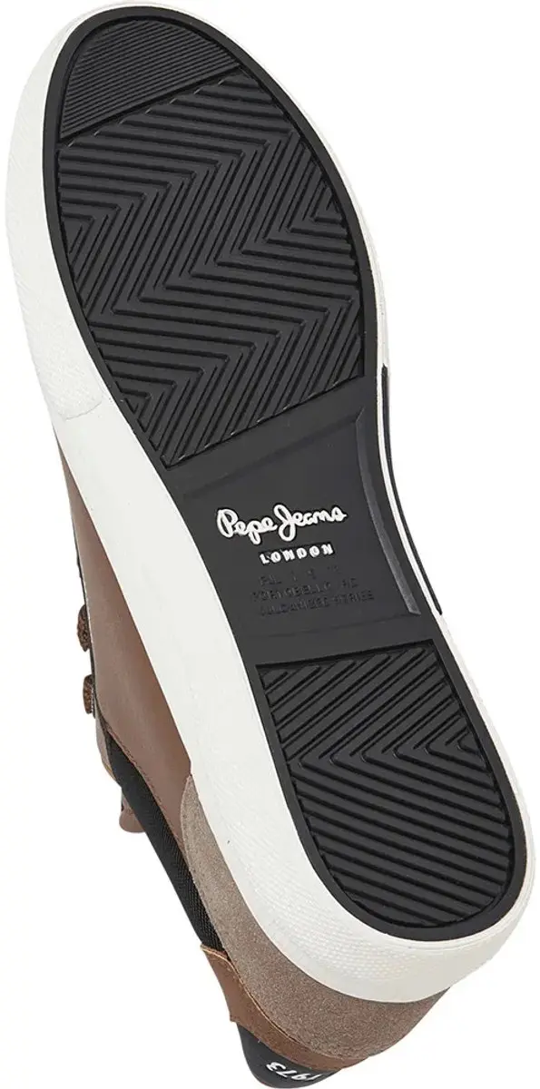 Pepe Jeans Kenton Court Sneakers - Bruin - afbeelding 4 van 6