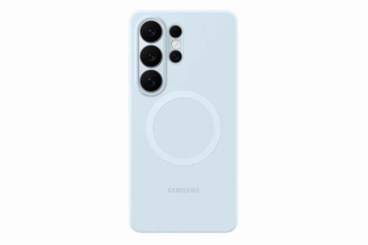 Samsung Galaxy S26 Ultra Silicone Magnet Hoesje - Lichtblauw EF-ES948CLEGWW