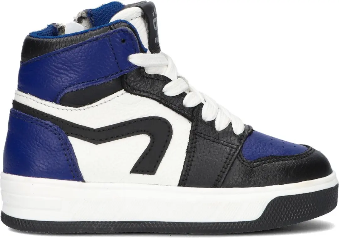 Pinocchio P1012 Hoge sneakers - Leren Sneaker - Jongens - Blauw - Maat 23 - afbeelding 6 van 6