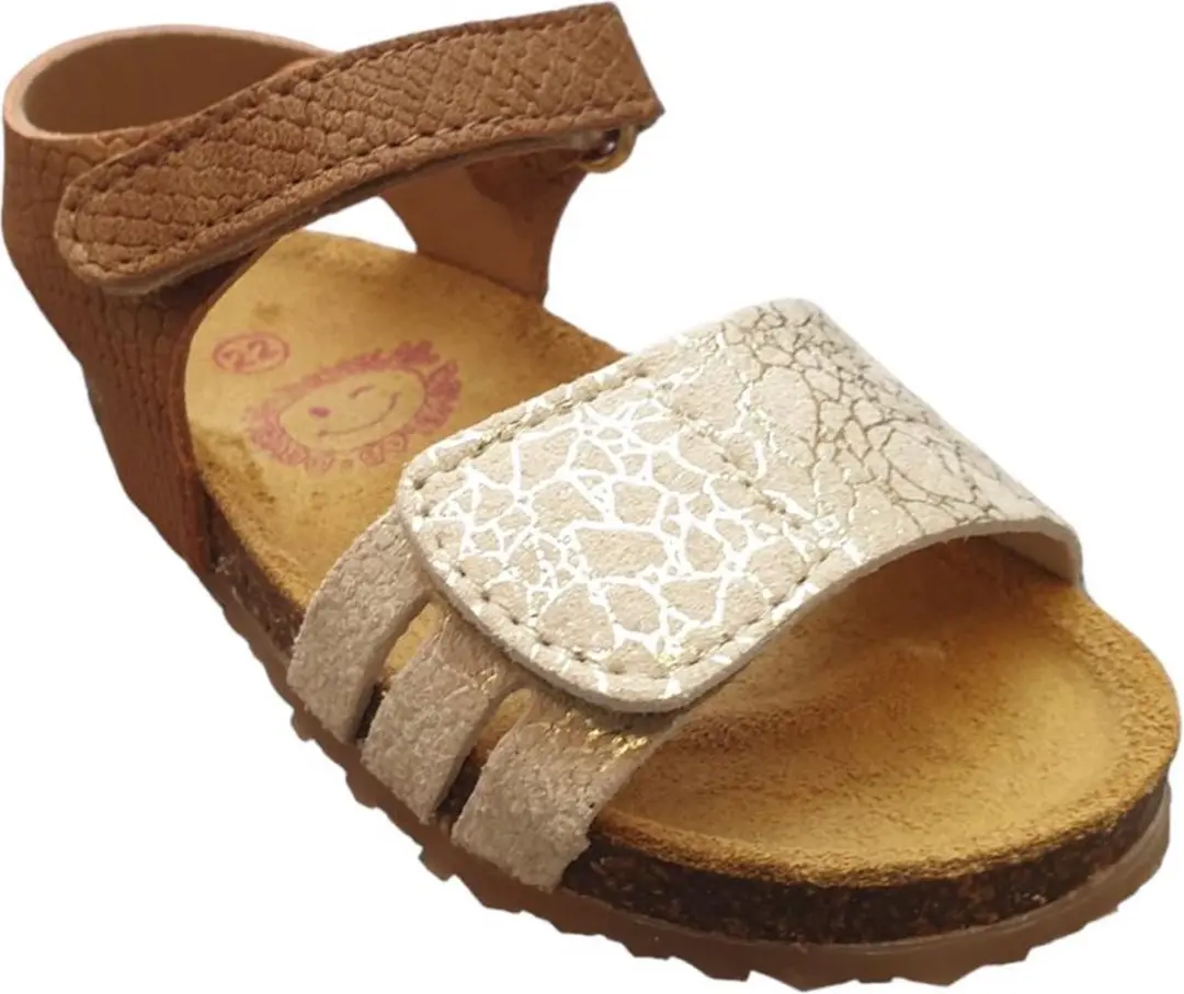 Develab 48410 Sandalen - Meisjes - Beige - Maat 22 - afbeelding 2 van 6