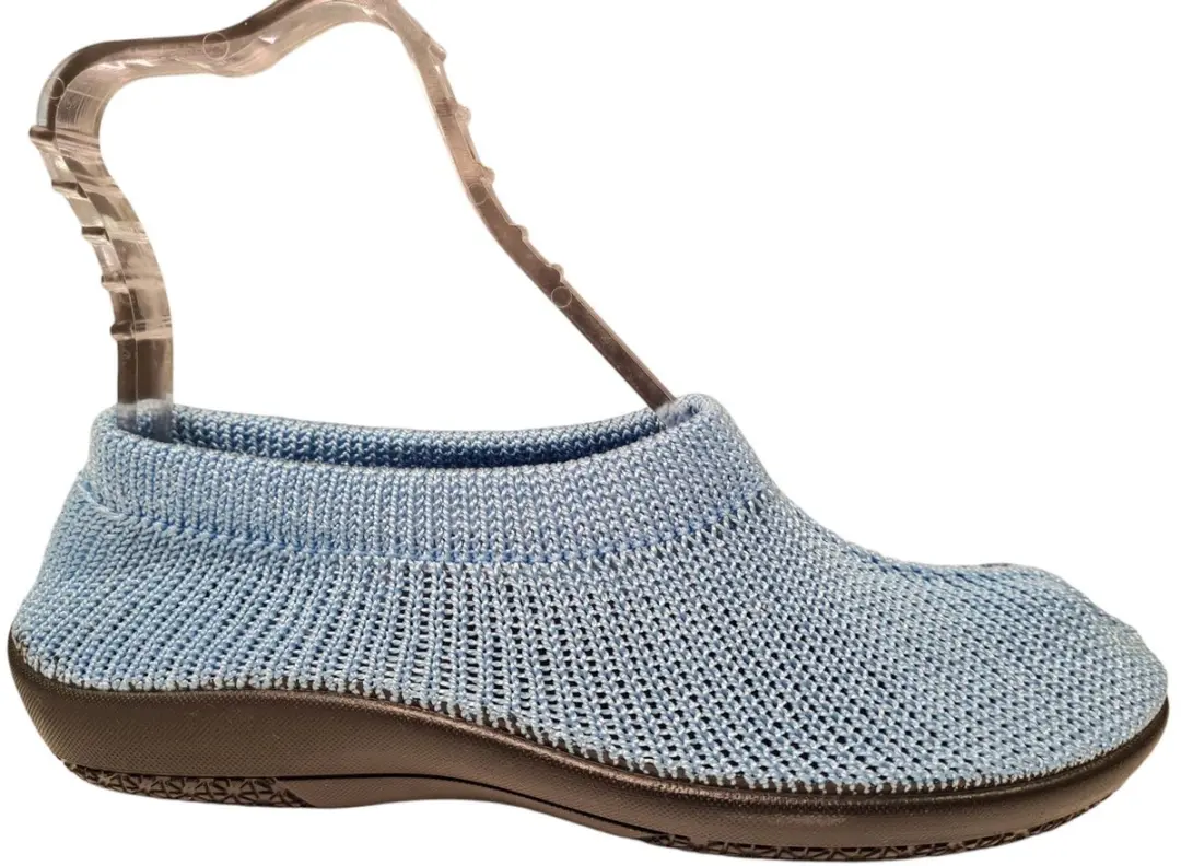 Q Fit Julia Licht Blauwe Dames Pantoffels