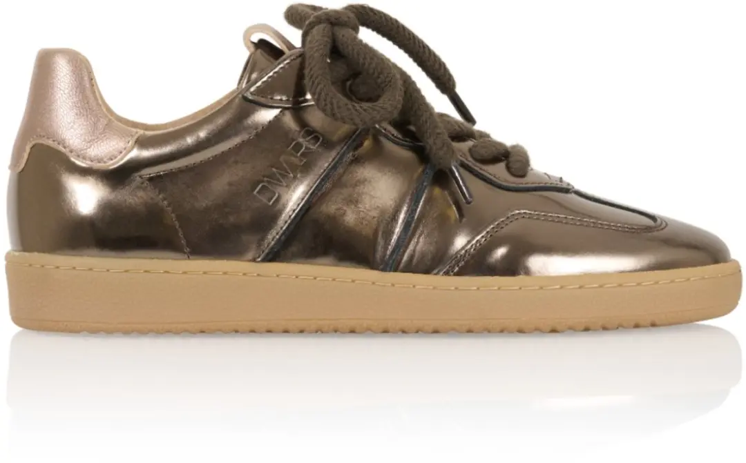 DWRS Label Poona Taupe Lage Sneaker