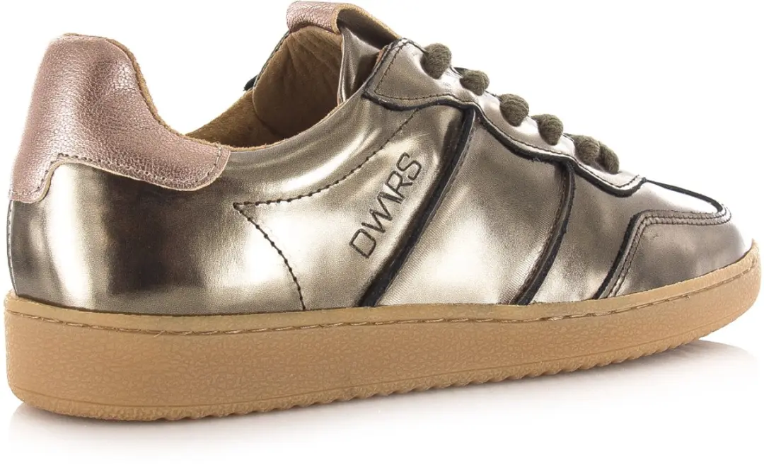 DWRS Label Poona Taupe Lage Sneaker - afbeelding 4 van 6