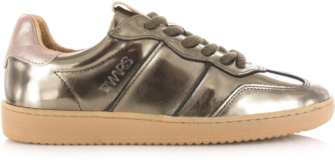 DWRS Label Poona Taupe Lage Sneaker - afbeelding 2 van 6