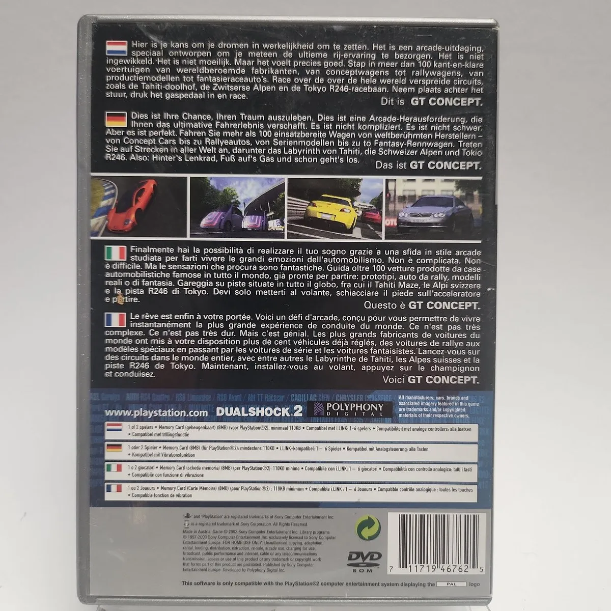 Sony PlayStation Gran Turismo GT Concept -02 - Tokyo/Geneve