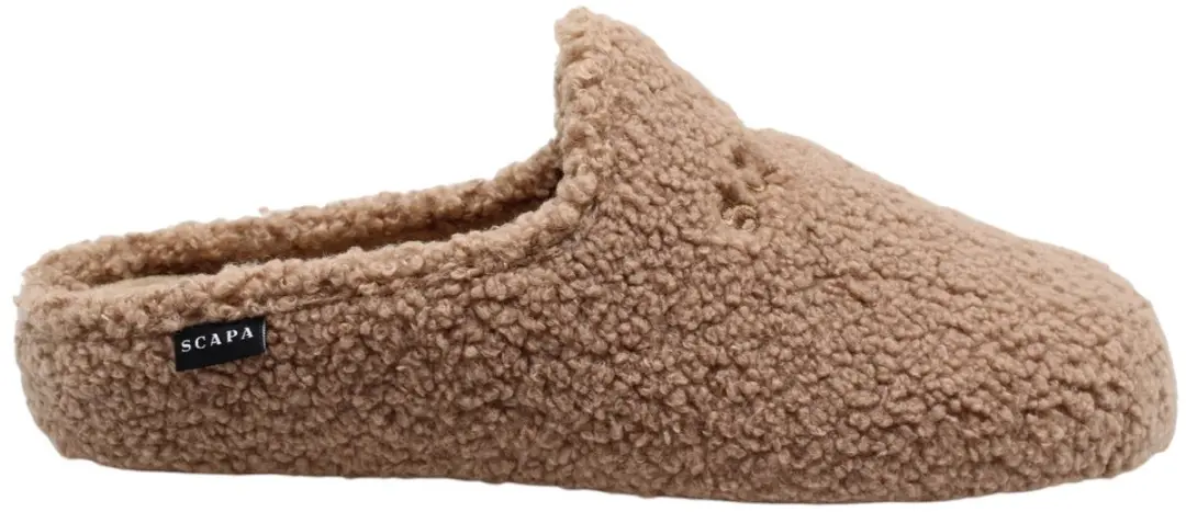 Scapa - Pantoffels - Beige - Heren - Maat 44 -