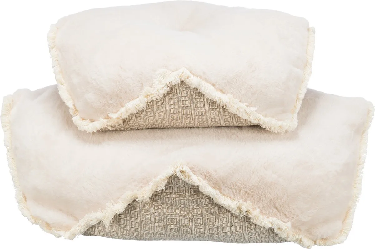 Trixie Hondenkussen Boho Hoekig Beige 50x50cm