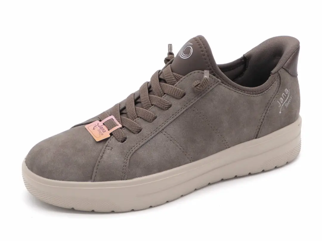 Jana Step In Dames Instapper - 23764-231 Taupe - Wijdte H - Maat 37