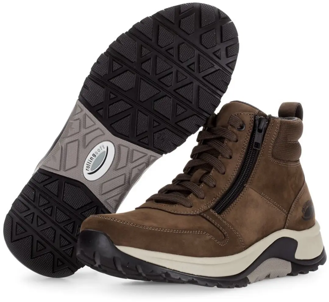 Gabor Rollingsoft 8000.24 Sneakers - Bruin - Maat 44 - afbeelding 4 van 6